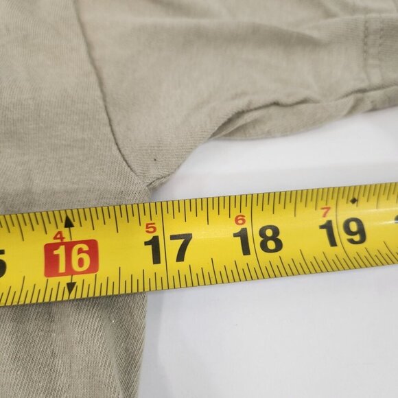 Honda Racing Team Checkered Flag Cotton T-Shirt Mens Small Beige Official - Picture 6 of 10